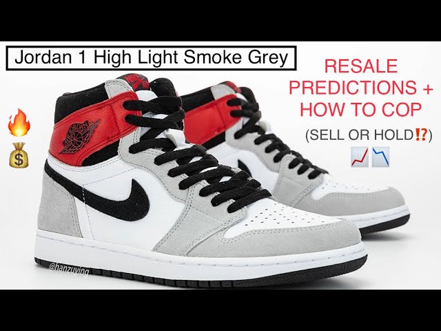 jordan 1 smoke grey resale