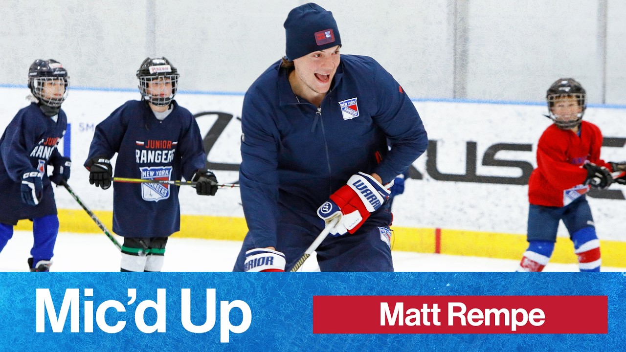 Matt Rempe Mic'd Up: Junior Rangers Camp 2026