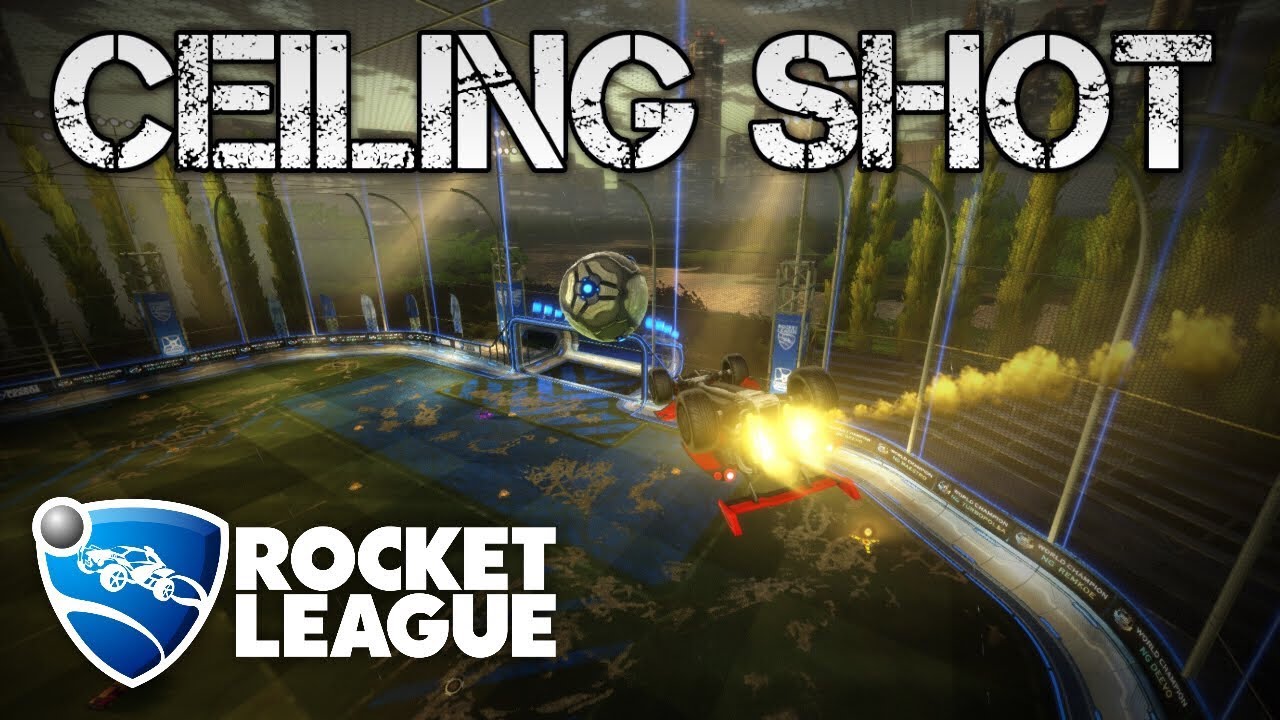 ROCKET LEAGUE TUTORIAL! How to ceiling shot!