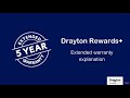 Drayton Rewards+ - extended warranty explanation