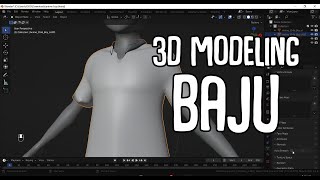 Cara bikin baju di blender 3D