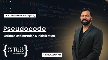 OL Computer (2210) | Pseudocode   |  Variable Declaration & Initialization | Paper 2