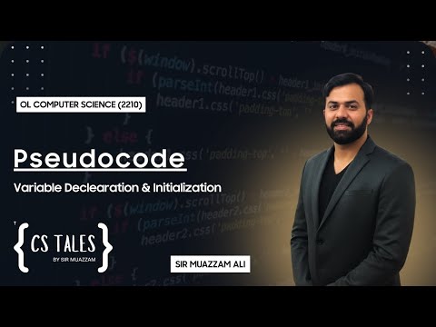 OL Computer (2210) | Pseudocode   |  Variable Declaration & Initialization | Paper 2