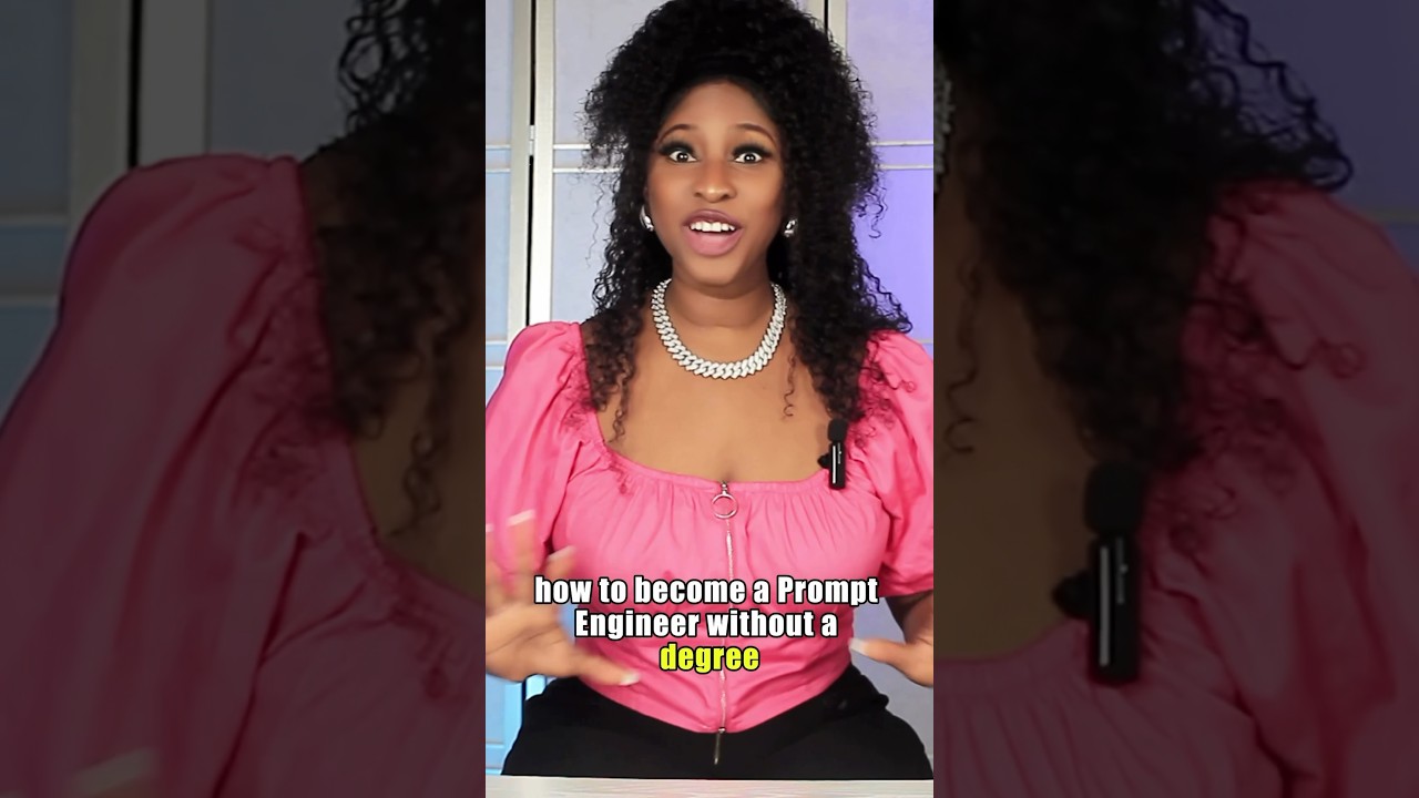 How to become a Prompt Engineer without a Degree, Make 6 Figures Salary #career #money