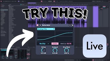 Get More Headroom In Your Mix With Ableton Saturator! - Tutorial
