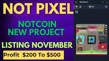 How To Play Not Pixel Airdrop | Not Pixel Airdrop | Not Pixel Listing | Not Pixel Easy Playing Trick