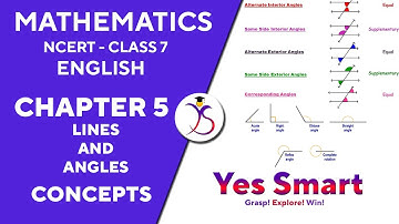 NCERT | CLASS 7 | EX 5 CONCEPTS | LINES AND ANGLES ~ Edition 2022/12 [English]