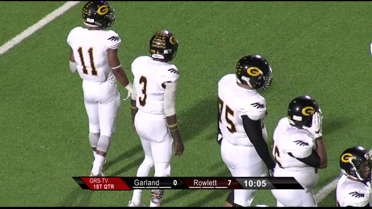 Garland ISD 2016 GISD Football Garland vs Rowlett YouTube