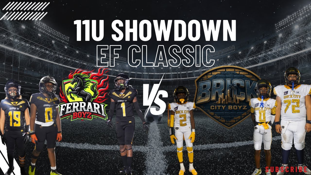 *11U ТРИЛЛЕР 🔥* #5 DMV U FERARRI BOYZ 🏎️ против BRICK CITY 🧱 | EF CLASSIC | ПОЛНАЯ ИГРА