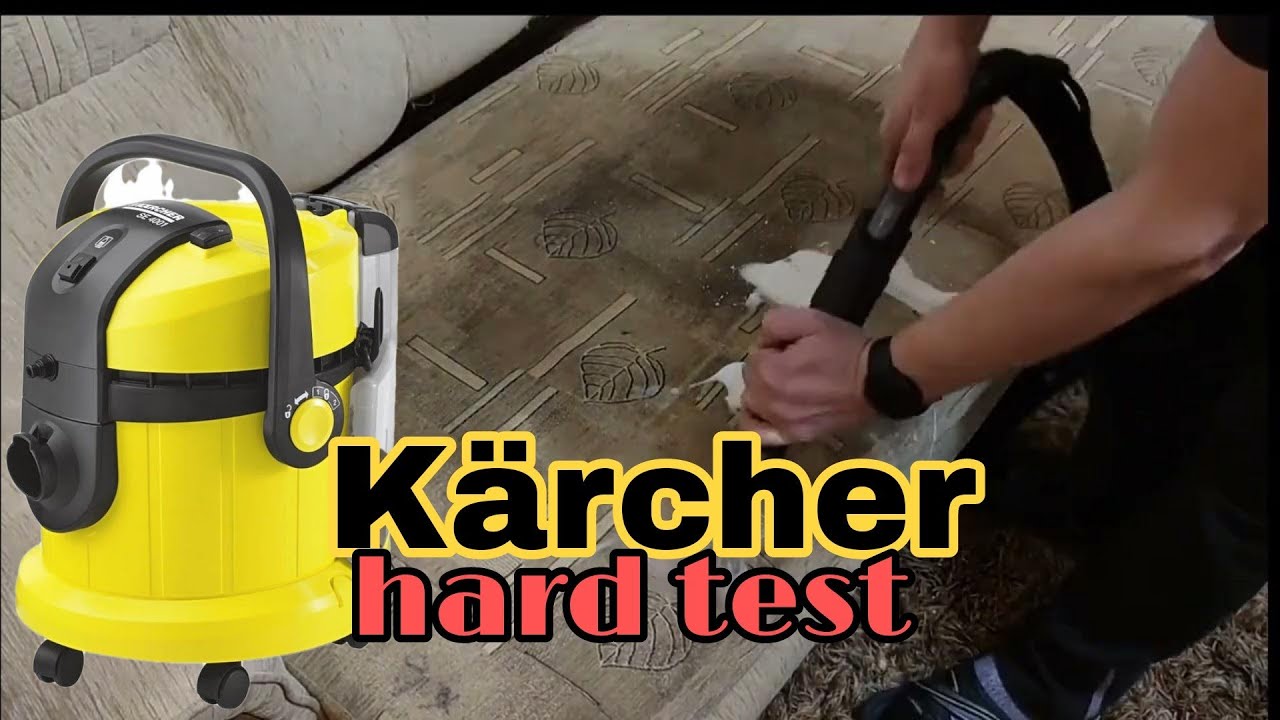 Can the Kärcher SE 4001 cope with a 16-year-old sofa?-Make sure to watch  this video before buying 
