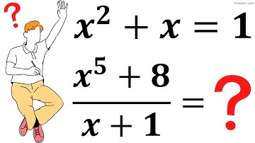 Math Olympiad Question | Nice Algebra Problem | Math Olympiad Preparation