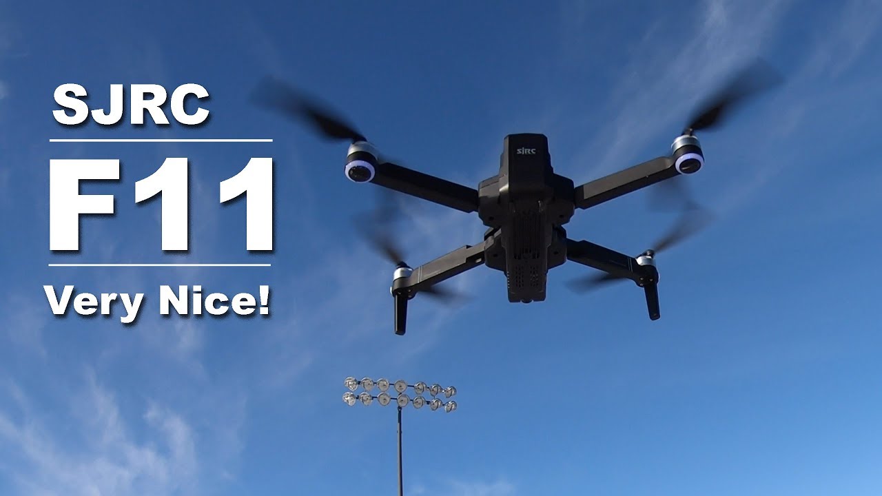 SJRC F11 Drone Review - YouTube