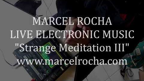 [STUDIO JAM using KORG KAOSSILATOR PRO] Marcel Rocha - Strange Meditation III