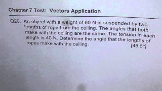 Ch7 Force and String Tension Vector Application Q20