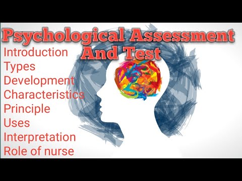 Psychological Assessment And Test || Unit 8 || Psychology || Nursing