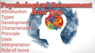 हिन्दी में || Psychological Assessment And Test || Unit 8 || Psychology || B.Sc Nursing screenshot 2