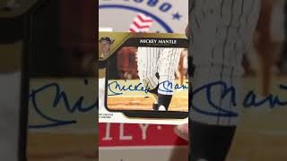 THE PULL HEARD ROUND THE WORLD!  MICKEY MANTLE AUTO PULL!