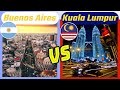 Buenos Aires vs Kuala Lumpur | Argentina vs Malaysia (3rd Largest Economies in Lat. America & Asean)