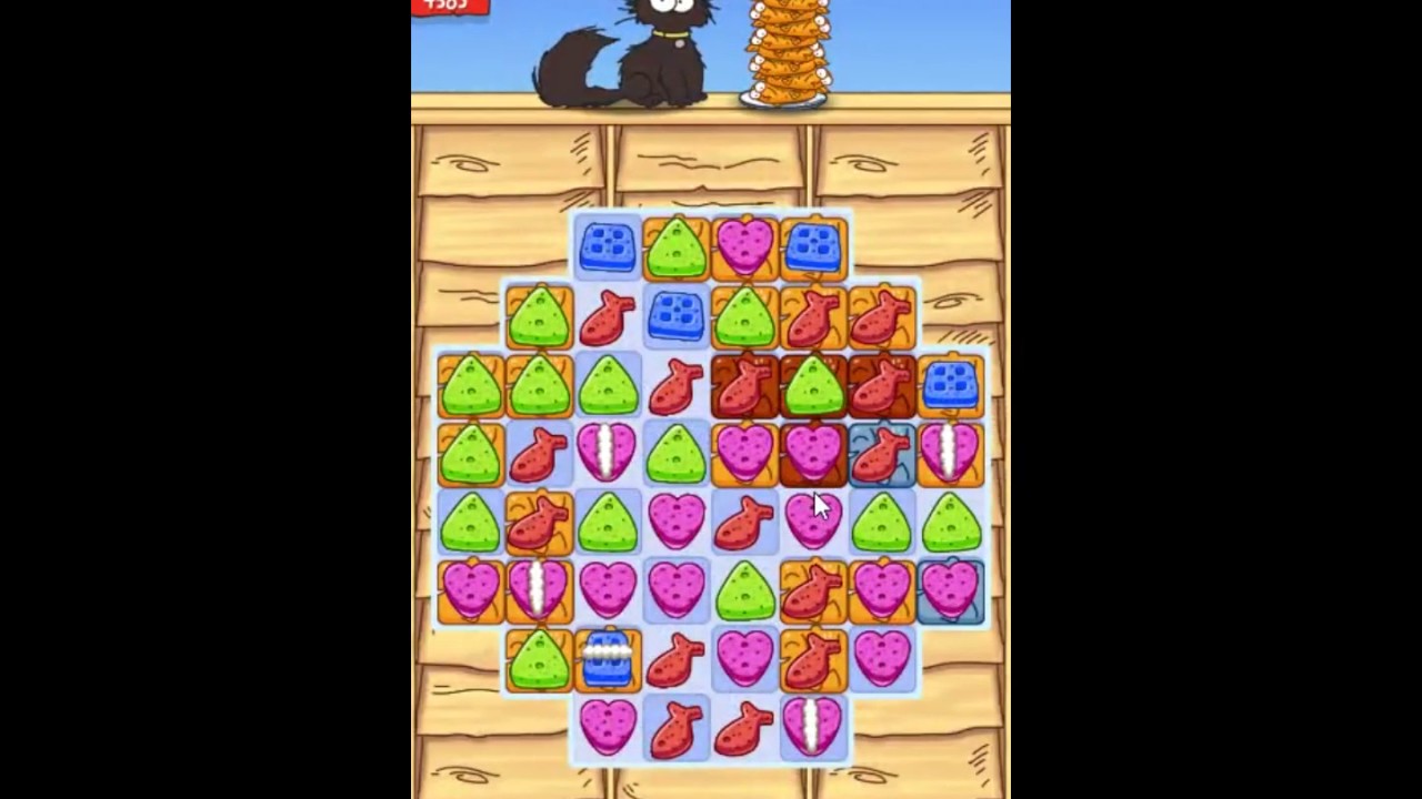 Simon's Cat Crunch Time Level 343 - NO BOOSTERS 😺 | SKILLGAMING ✔️