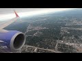 Southwest Airlines 737-800 Landing in St. Louis