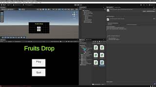 19. Scene Transition | Fruits Drop | Unity Game Development From Scratch screenshot 5
