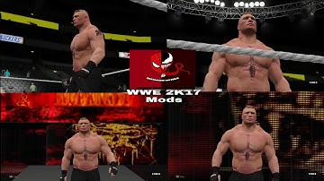 WWE 2K16 / 2K17 Mods | Brock Lesnar 