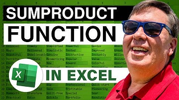 Excel - Master SUMPRODUCT: Simplify Complex Array Formulas in Excel Tutorial - Episode 662