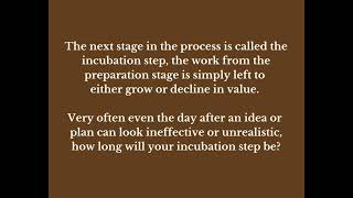 The Creative Process