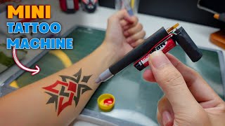 How To Make A Mini Tattoo Machine From A Pen | Only $1
