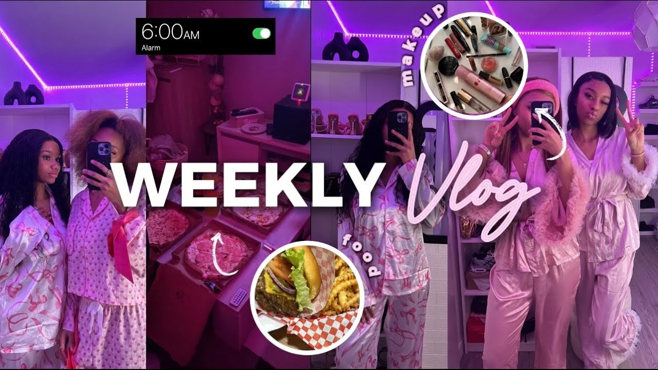 Weekly Vlog | Miss France, Pyjama Party, Shopping,...