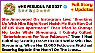 She Announced On Instagram Live: Breaking Up With Him Right Now! Watch Me Kick Him Out....Reddit