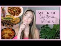 WEEK OF VEGETARIAN MEALS//Vegetarian Meal Ideas/vegetarian sushi and meatballs, vegetarian recipes