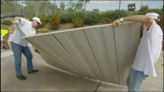 Garden Shed - Side Wall Panel Assembly