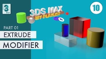Extrude Modifier in 3Ds Max