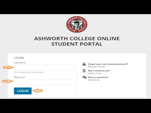 How To Login to Ashworth College Account Portal Online 2022