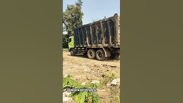 TRUK HINO 500 MEMBAWA LUMPUR HASIL GALIAN NORMALISASI KALI MATI #shorts #KDM #dedimulyadichannel
