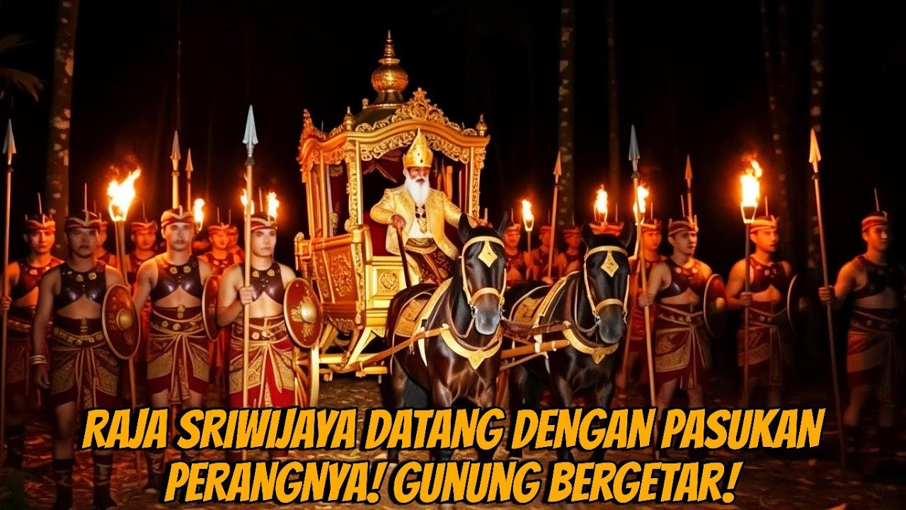 RAJA SRIWIJAYA DATANG DENGAN PASUKAN PERANGNYA! Gunung Bergetar!