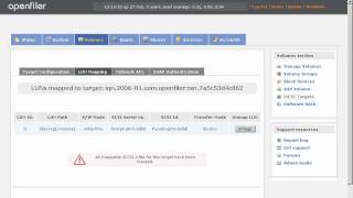 Openfiler Configuration Video - Part 2 [Configuration]