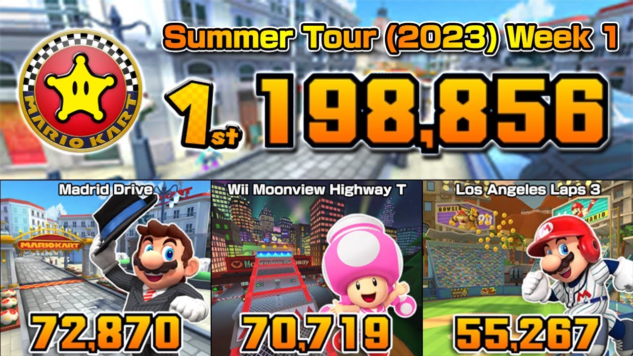 TOP THAT! | Mario Kart Tour | Summer Tour (2023) Week 1 Ranked Cup (198K) | Tier 99 | Lv 397