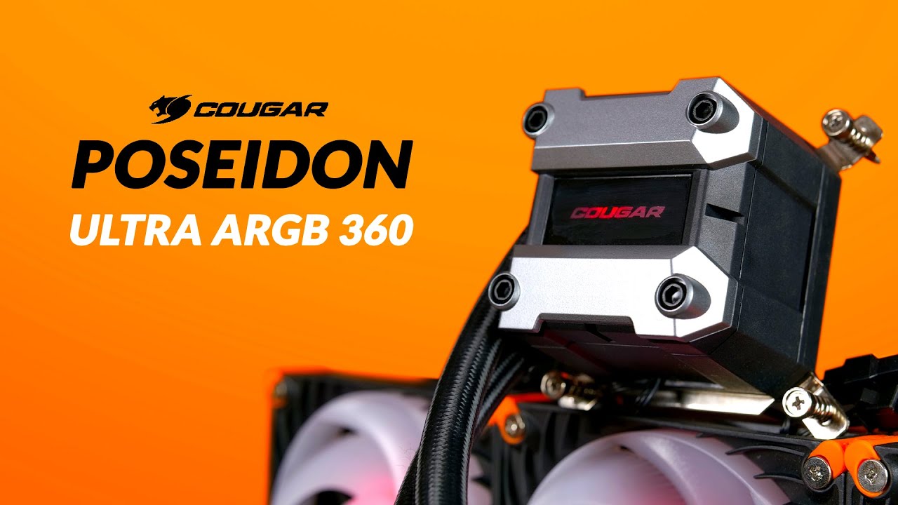 Powered By The Coandă Effect - Cougar Poseidon ULTRA 360 ARGB 