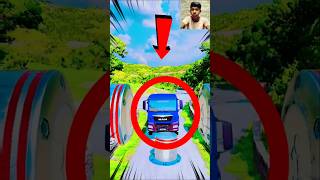Car Crash cartoon #beamngdrive Beam NG.drive#carcrash Truck crash#invincible#shortsfeed#nobatidao