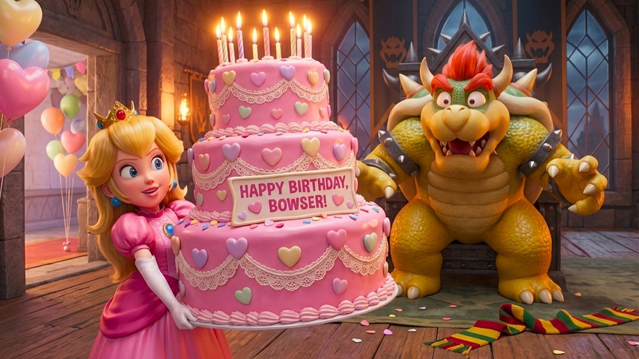 YouTube에서 Bowser Hates Birthdays | Animated Music Video Croco Beat 보기 YouTube에서 Bowser Hates Birthdays | Animated Music Video Croco Beat 보기