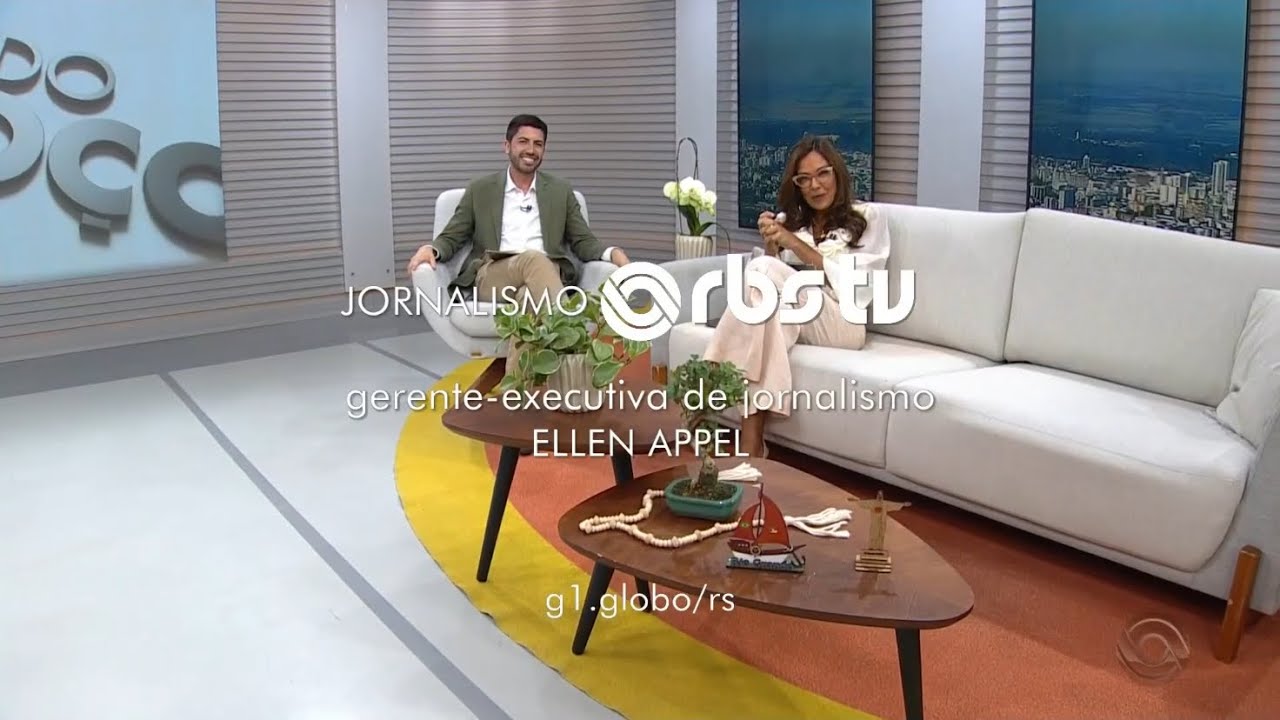 (RBS TV) Jornal do Almoço | Trecho final com Cristina Ranzolin e Marco ...