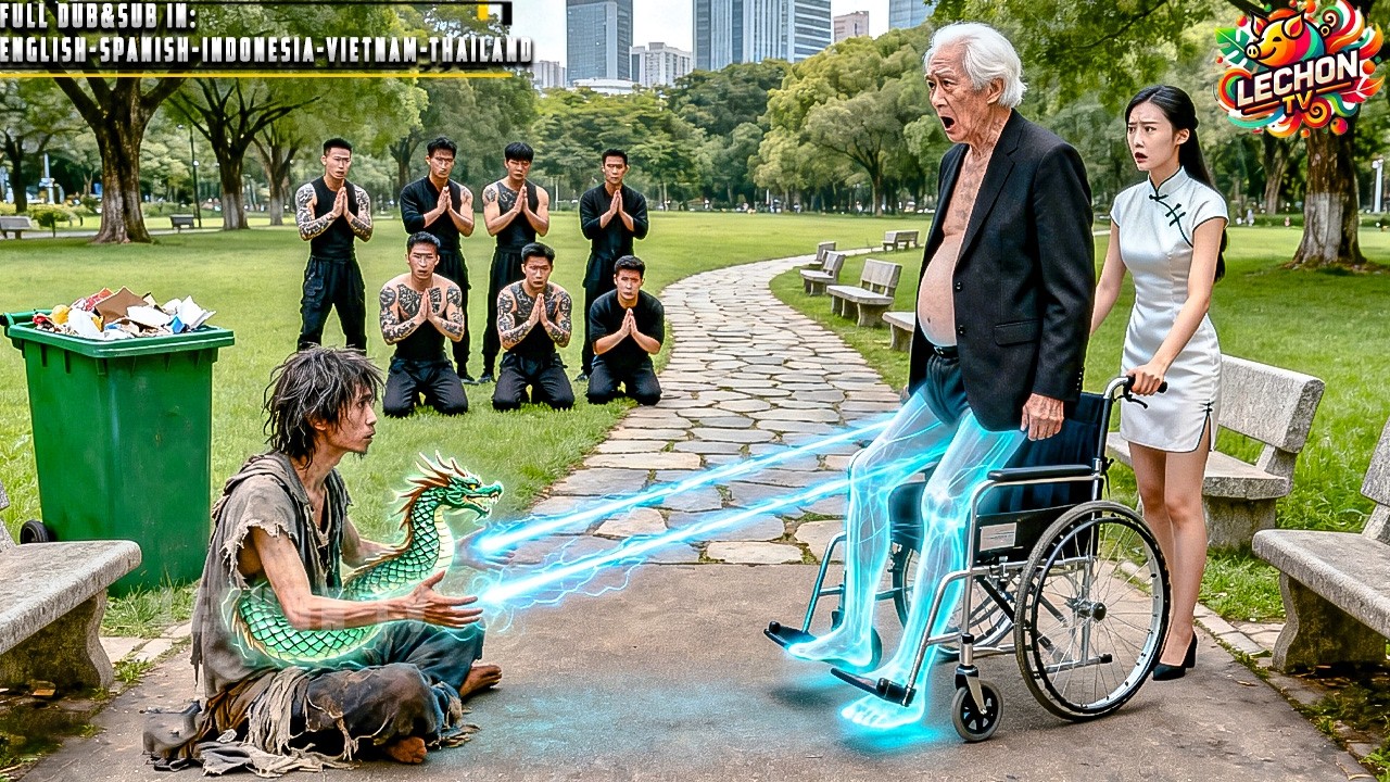 Beggar Defeats Thugs To Save A Paralyzed Tycoon—Revealed As A Divine Doctor Who Heals His Legs