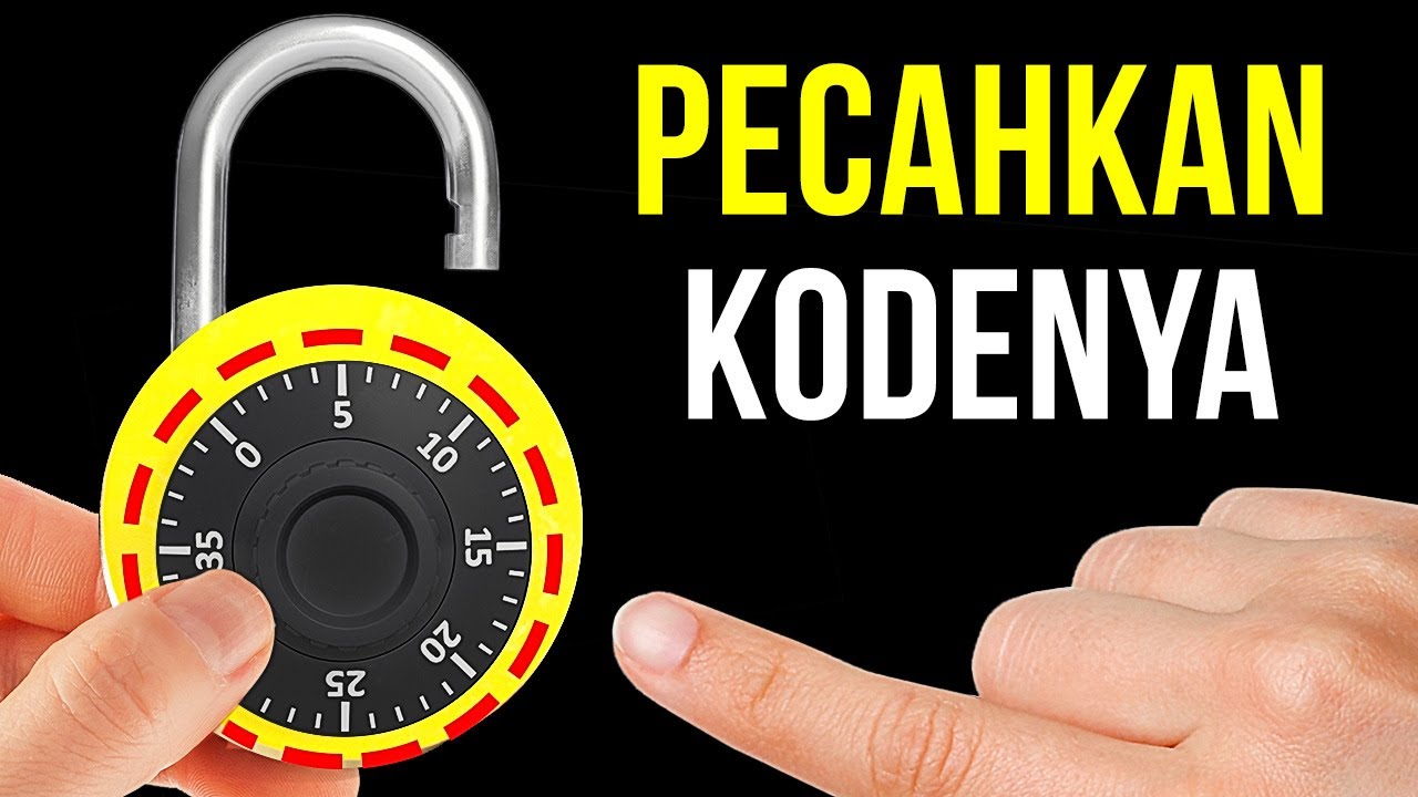Cara Kerja Gembok Kombinasi Angka