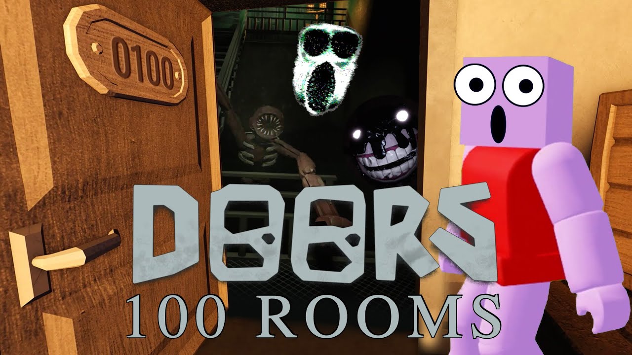 Finishing what we started! ROBLOX "DOORS" 100 ROOMS GAMEPLAY YouTube