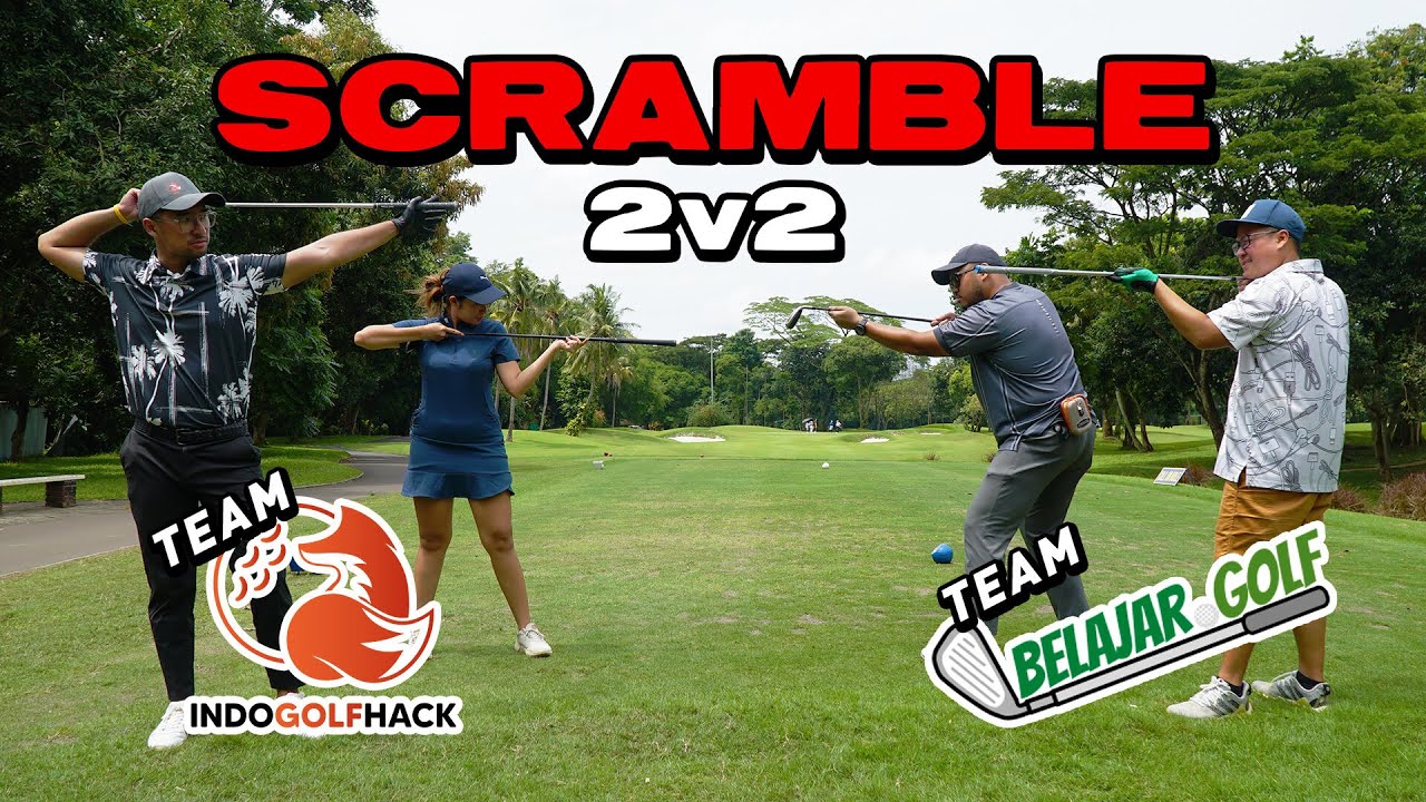 INDOGOLFHACK ft. Belajar Golf Edition Episode 2 | 2v2 Scramble Match ...