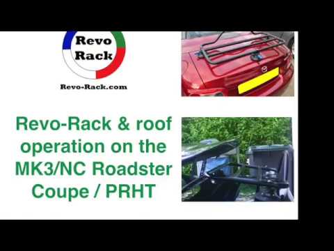 Revo-Rack Luggage Rack For Mazda MX5 Roadster Coupe / Miata PRHT