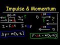 Impulse Momentum Theorem Physics Problems - Average Force & Contact Time