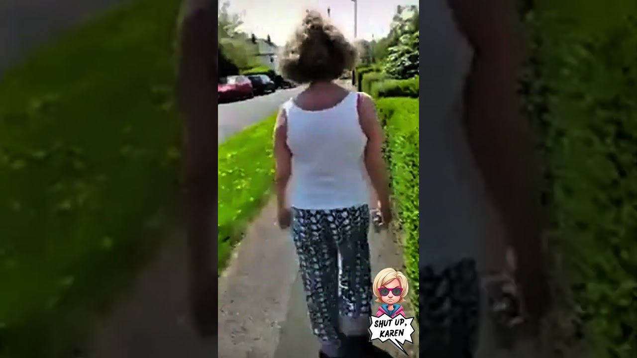 Sidewalk Karen Loses It in Public! Must-See Confrontation